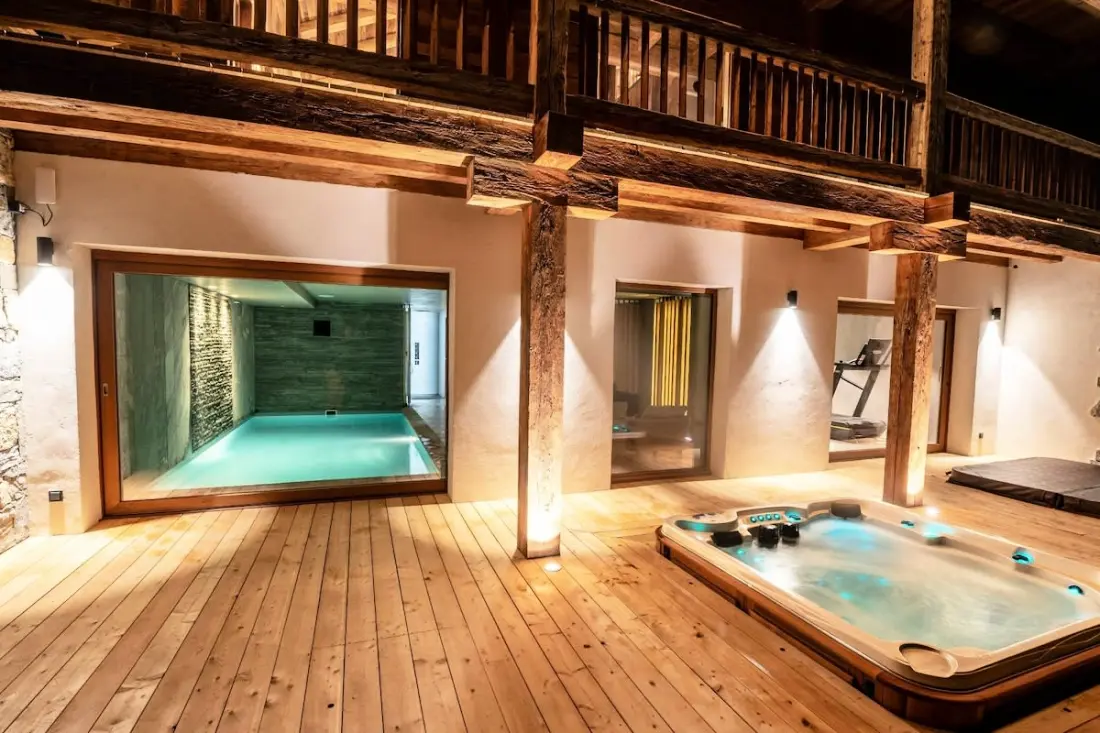 Lodge Les Murailles Chalet Alpin Kivételes 800m2 Manigod / La Clusazaz