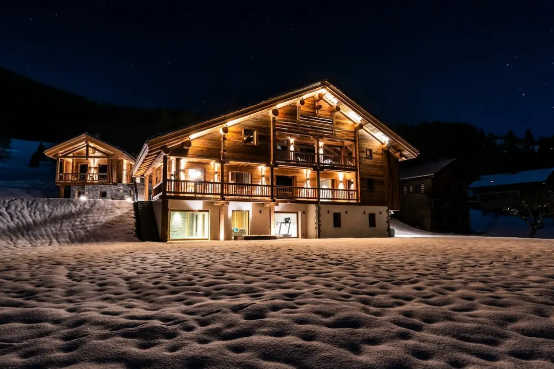 Lodge Les Murailles Chalet Alpin Kivételes 800m2 Manigod / La Clusazaz