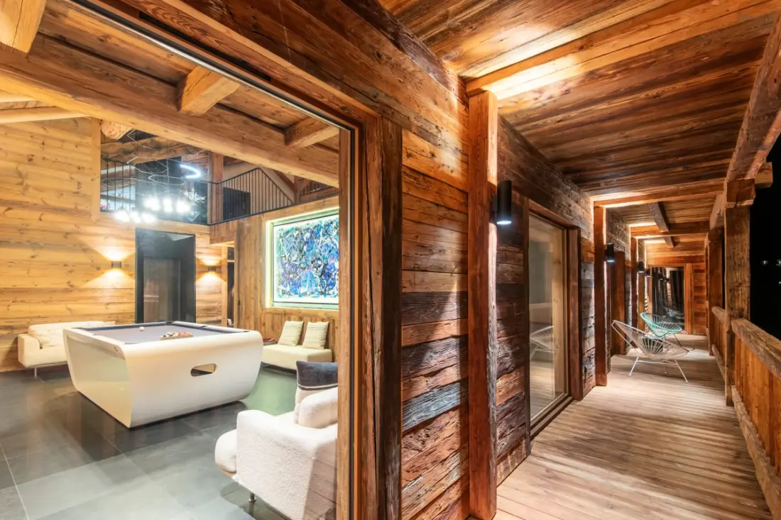 Lodge Les Murailles Chalet Alpin Kivételes 800m2 Manigod / La Clusazaz
