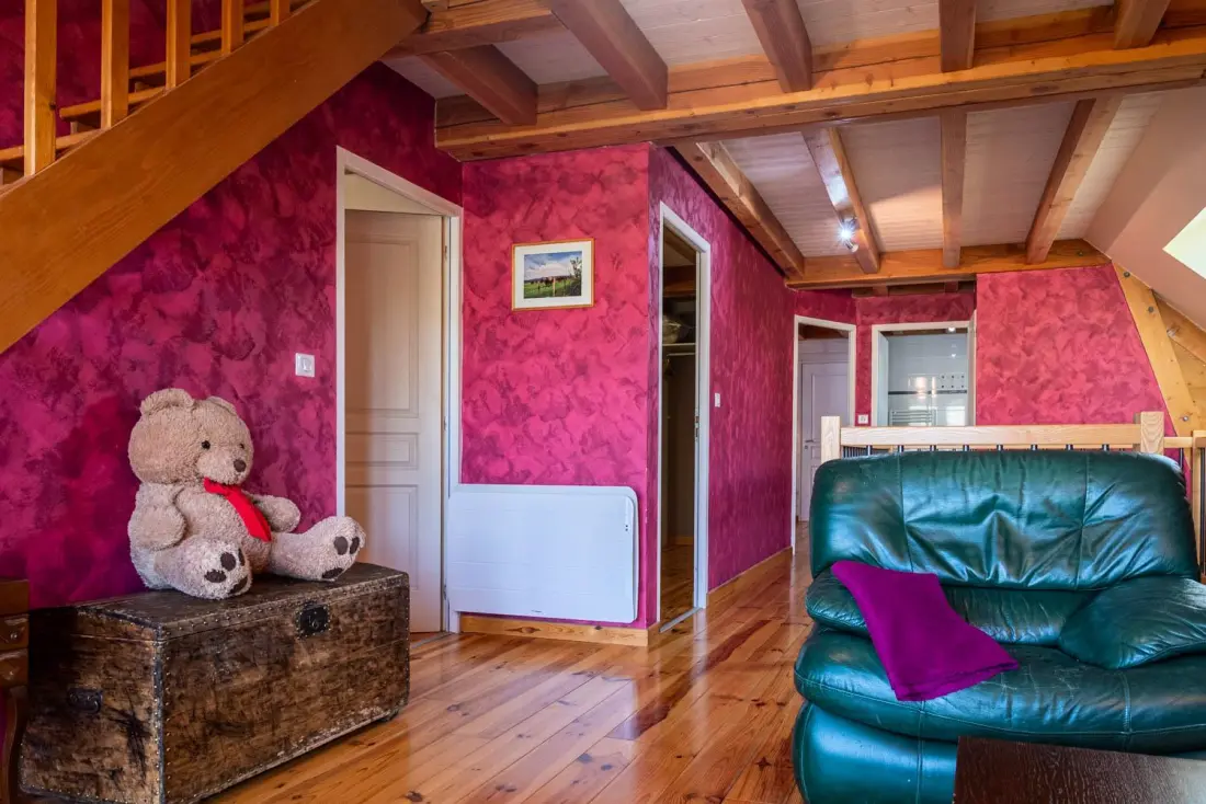 Gîte de France Gîte les violets d'aubrac 8/11 Personen in rieutort 3 Ohren