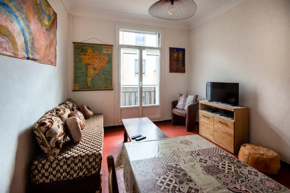 Lumineux apartman Marseille-ben