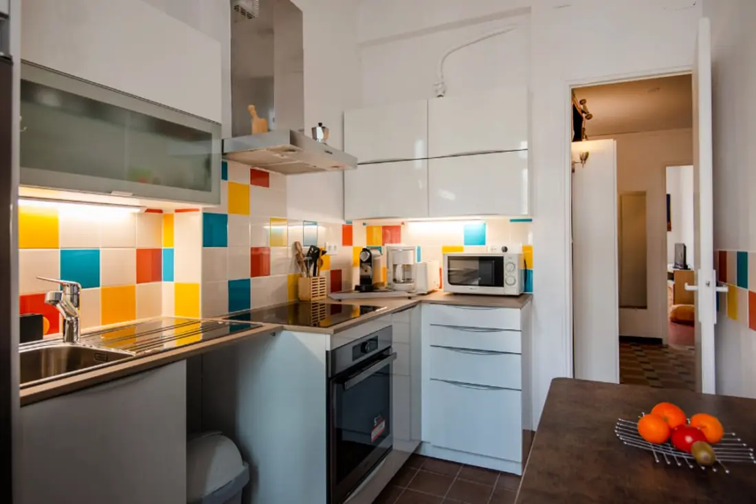 Lumineux apartman Marseille-ben