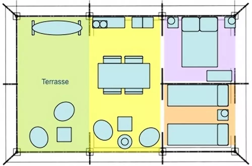 Blumen Camping Le Lac aux Birds 3 Sterne★★★