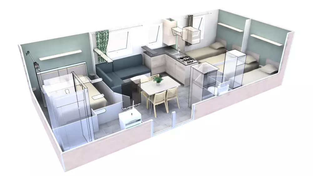 Blumen Camping Le Lac aux Birds 3 Sterne★★★