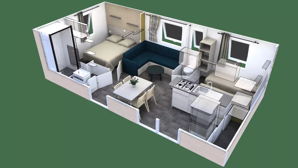 Blumen Camping Le Lac aux Birds 3 Sterne★★★