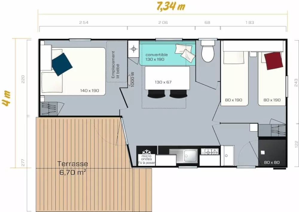 Camping Pascalounet3 Sterren★★★