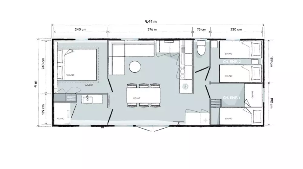 Camping Pascalounet3 Sterren★★★