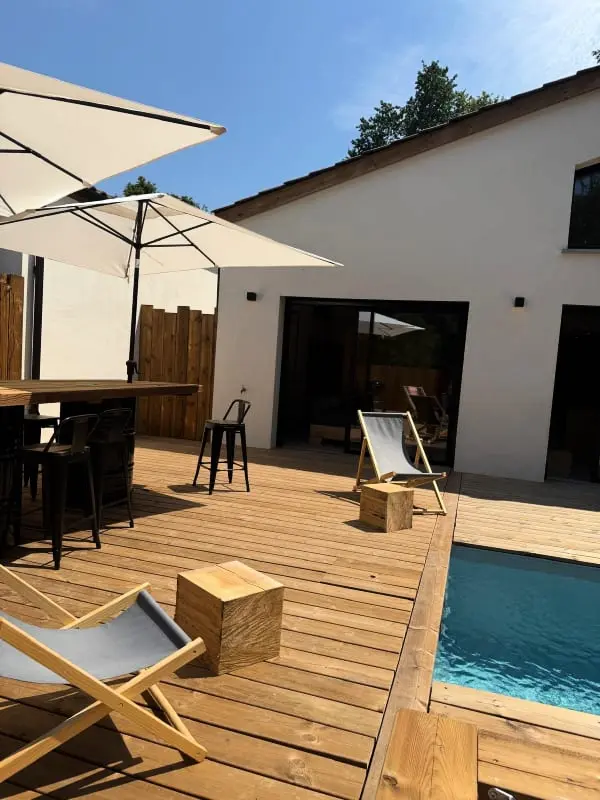 Résidence 8 Pers - Piscine &amp; Jacuzzi - 15km Bordeaux