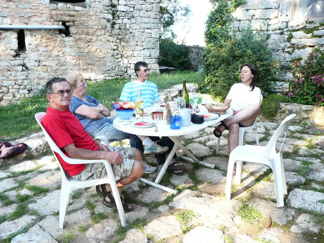 Gîte de France Die clapas, an den 2 Ohren val mas