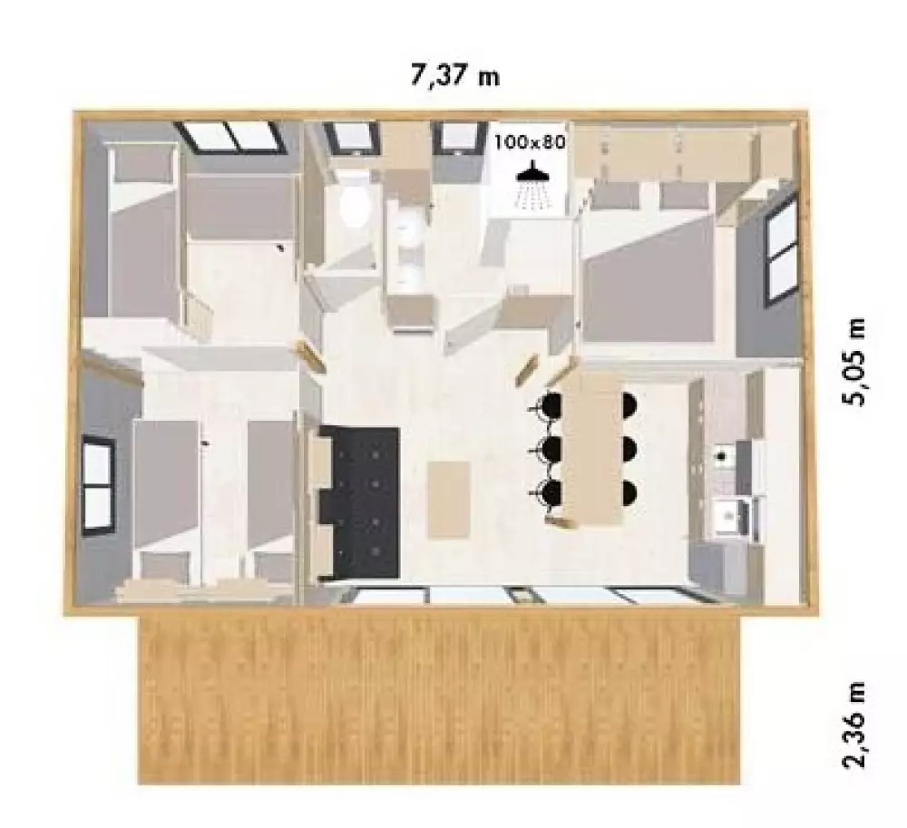 Camping Paradis les Gorges du Haut Bugey 4 étoiles★★★★