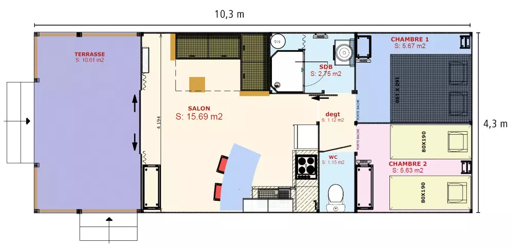 Camping Paradis la Promenade 4 Csillagok★★★★