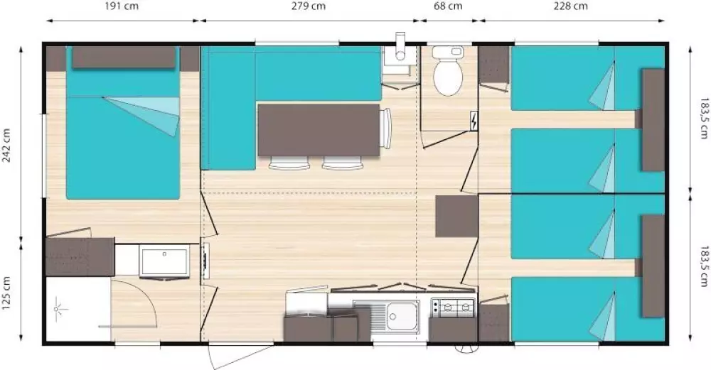 Campsite Uhaitza Le Saison