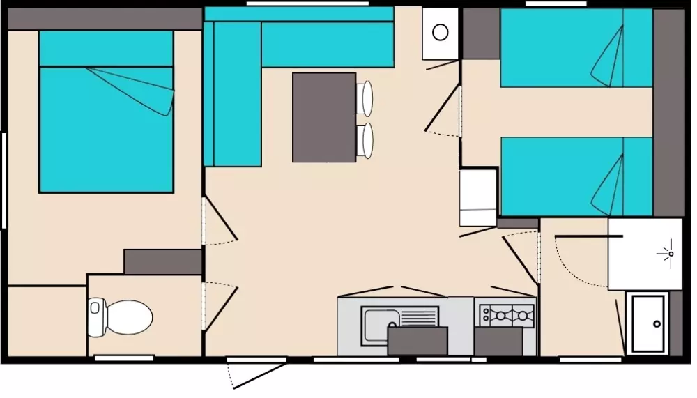 Campsite Uhaitza Le Saison