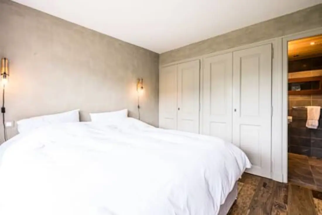 Ski-in/ki-out apartman úszómedencével Megève-ben