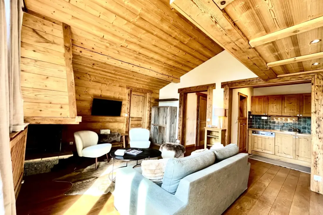 Charming Apartman Megève, Esprit Chalet