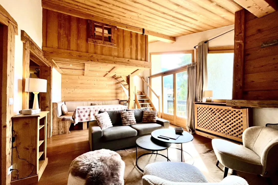 Charming Apartman Megève, Esprit Chalet