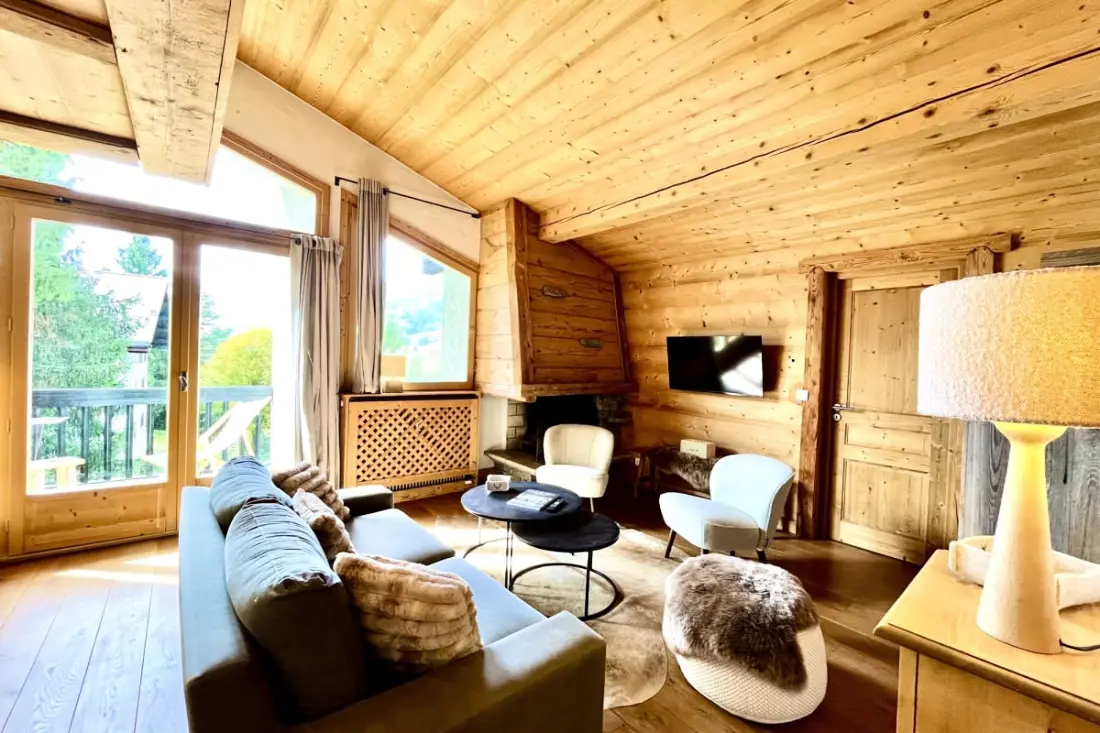 Charming Apartman Megève, Esprit Chalet