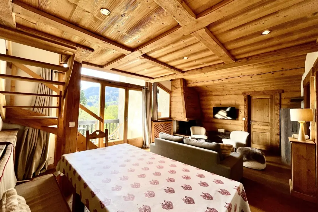 Charming Apartman Megève, Esprit Chalet