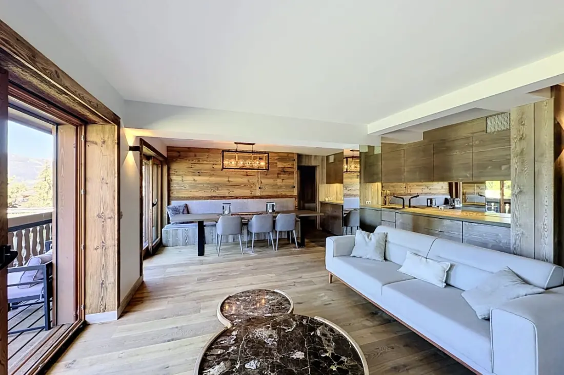 Apt Near Megève Tracks