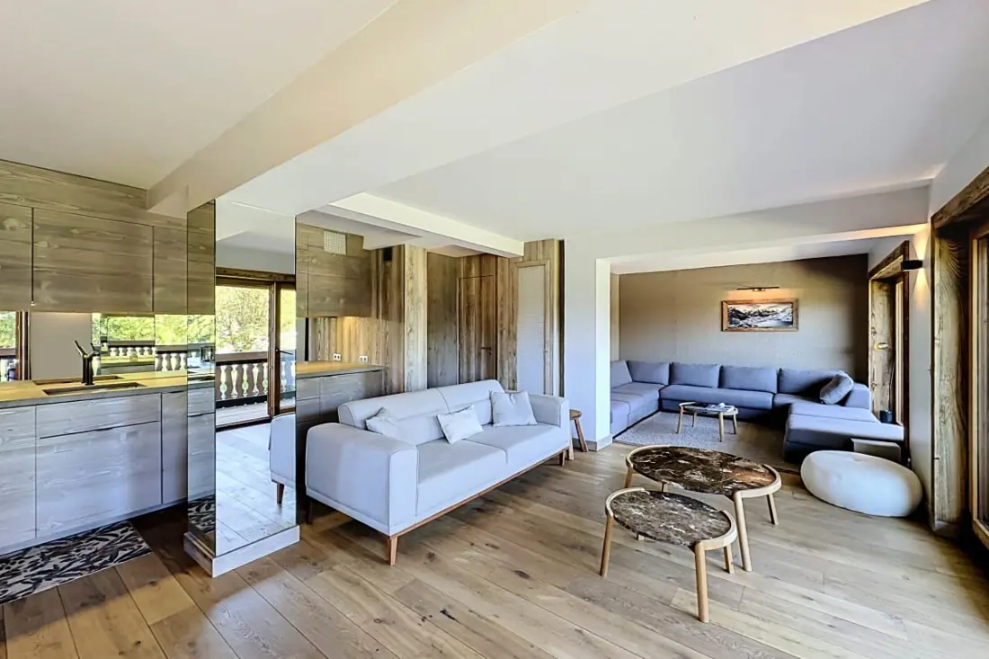 Apt Near Megève Tracks