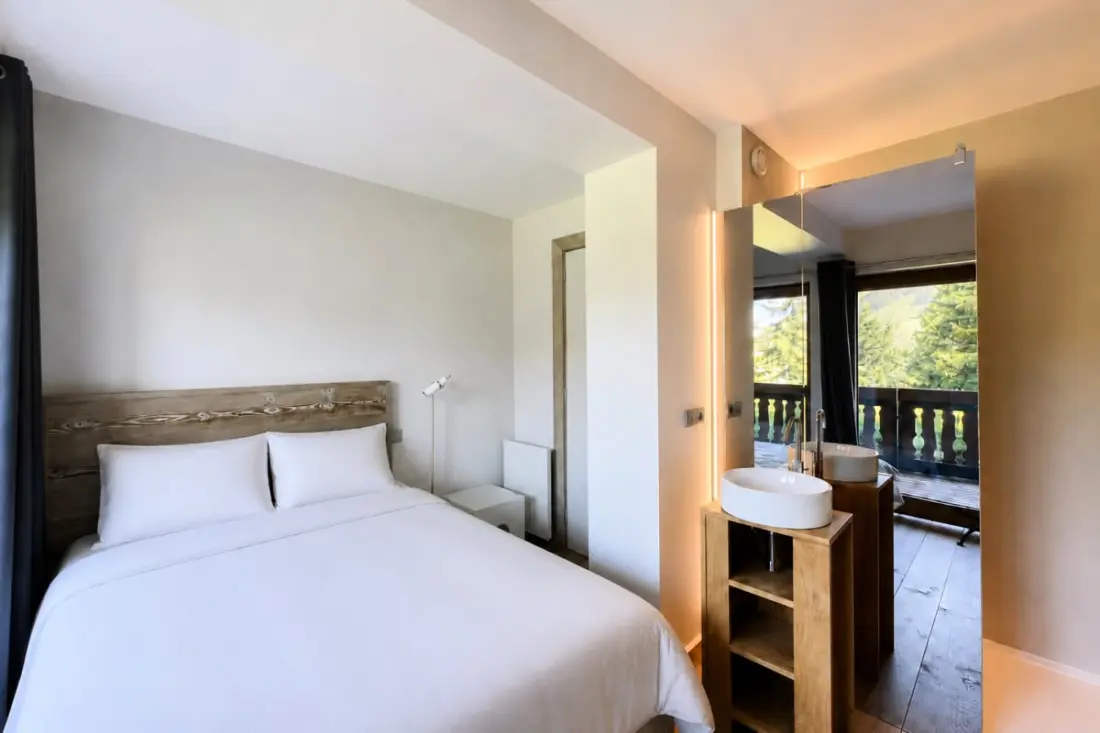 Apt Near Megève Tracks