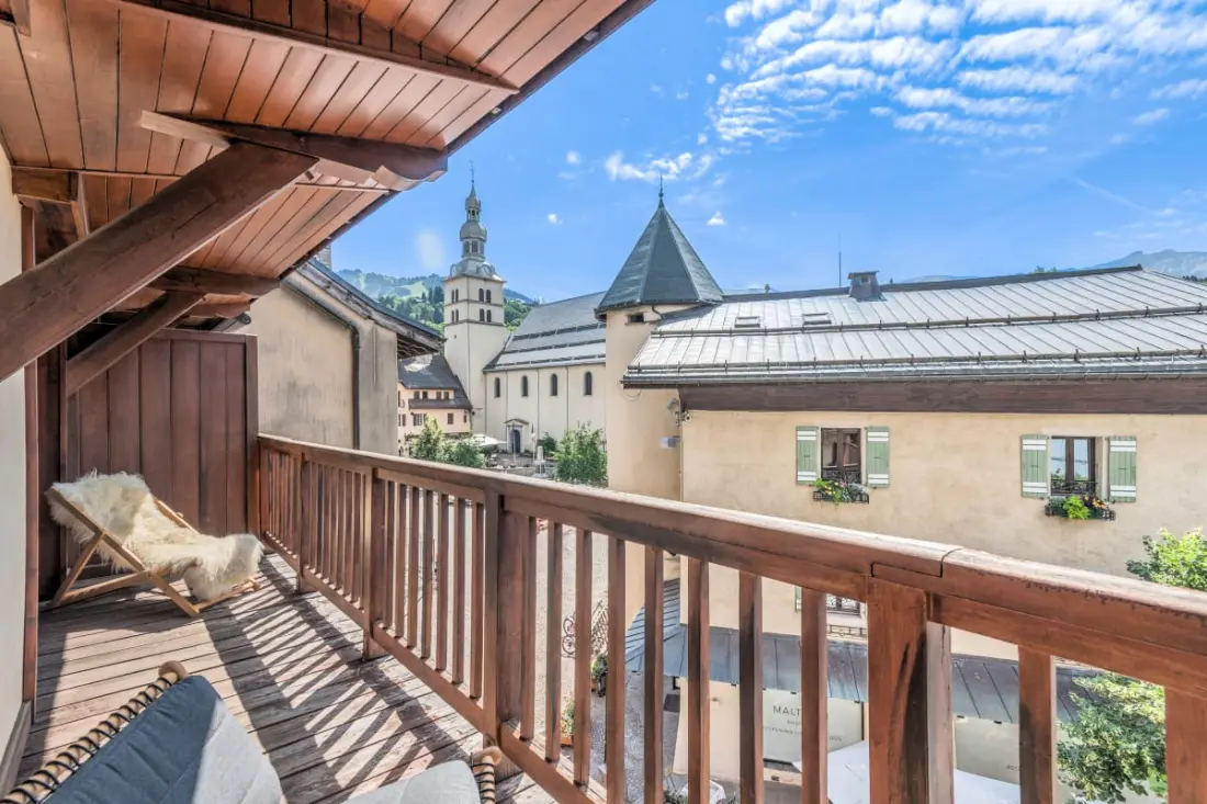 Az Egyház Balconyja - Megève -