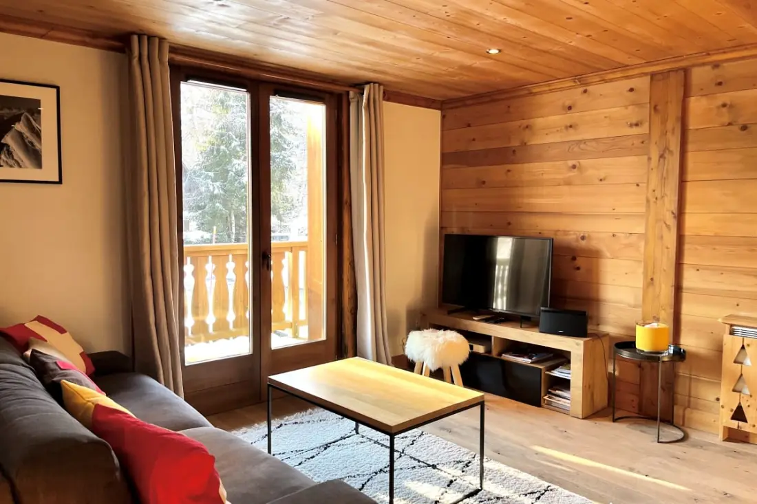Meleg lakás Megève