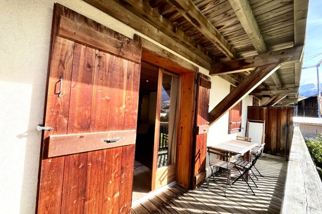 Meleg lakás Megève