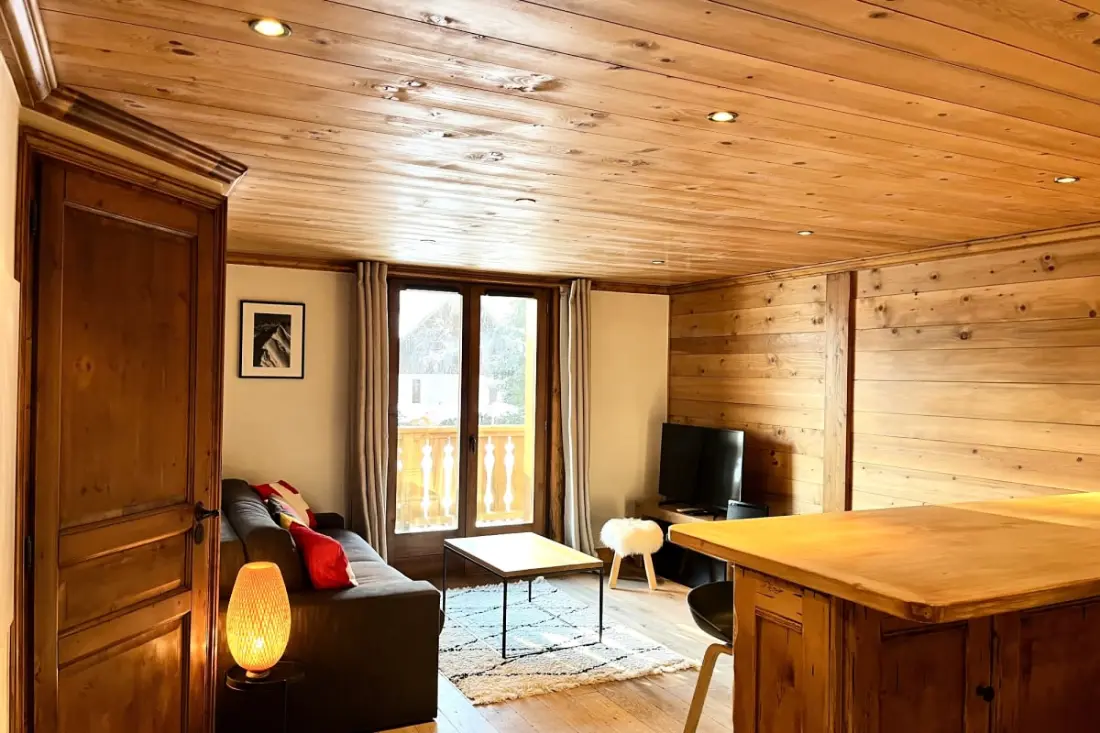 Meleg lakás Megève