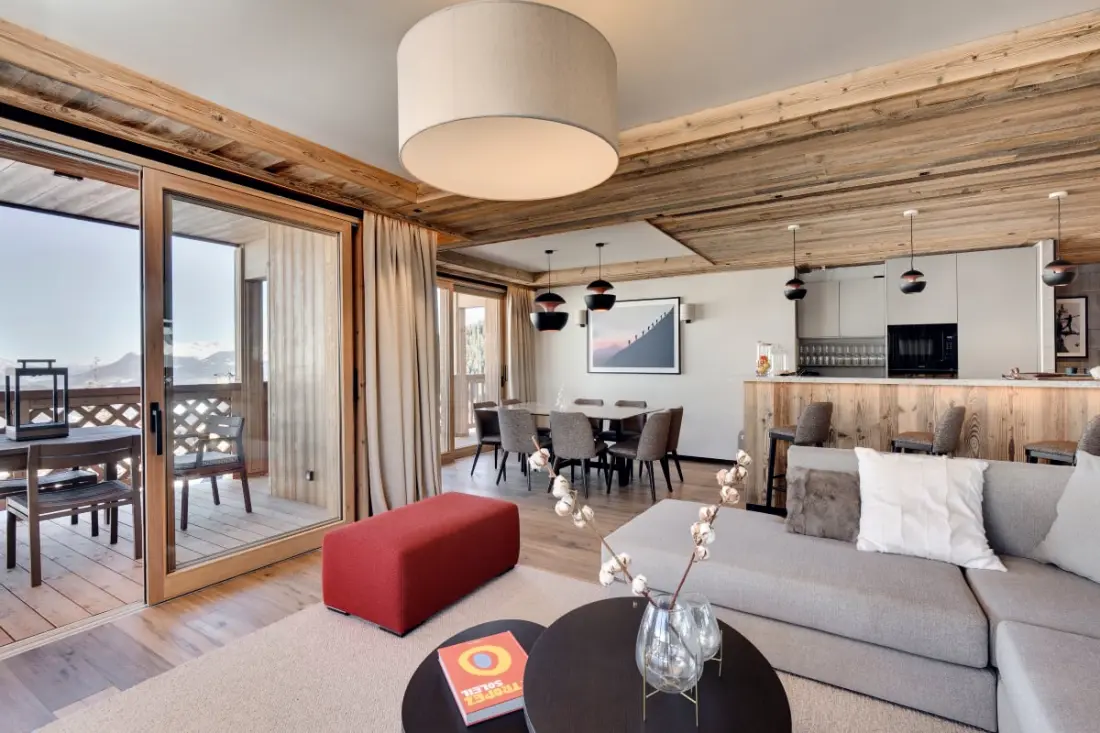 Antares Mira 102 - Luxus Apartman Ski In/ski Kimenet
