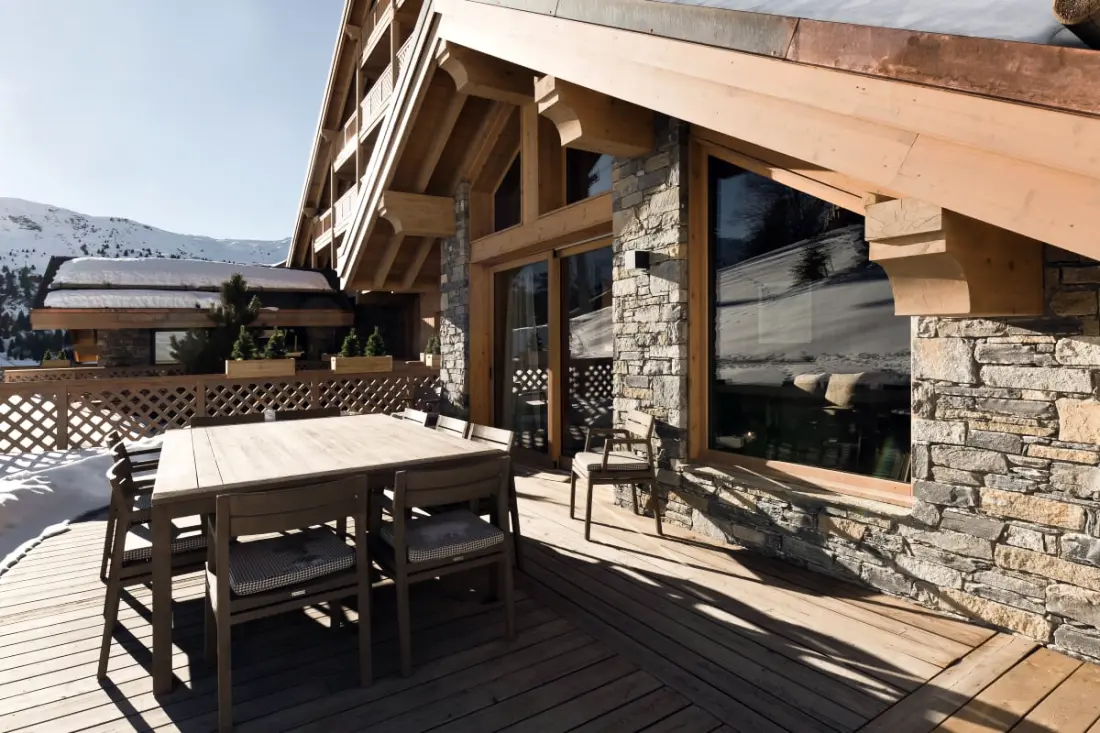 Antares Naos 203d - Luxury Duplex Ski In/ski Kimenet
