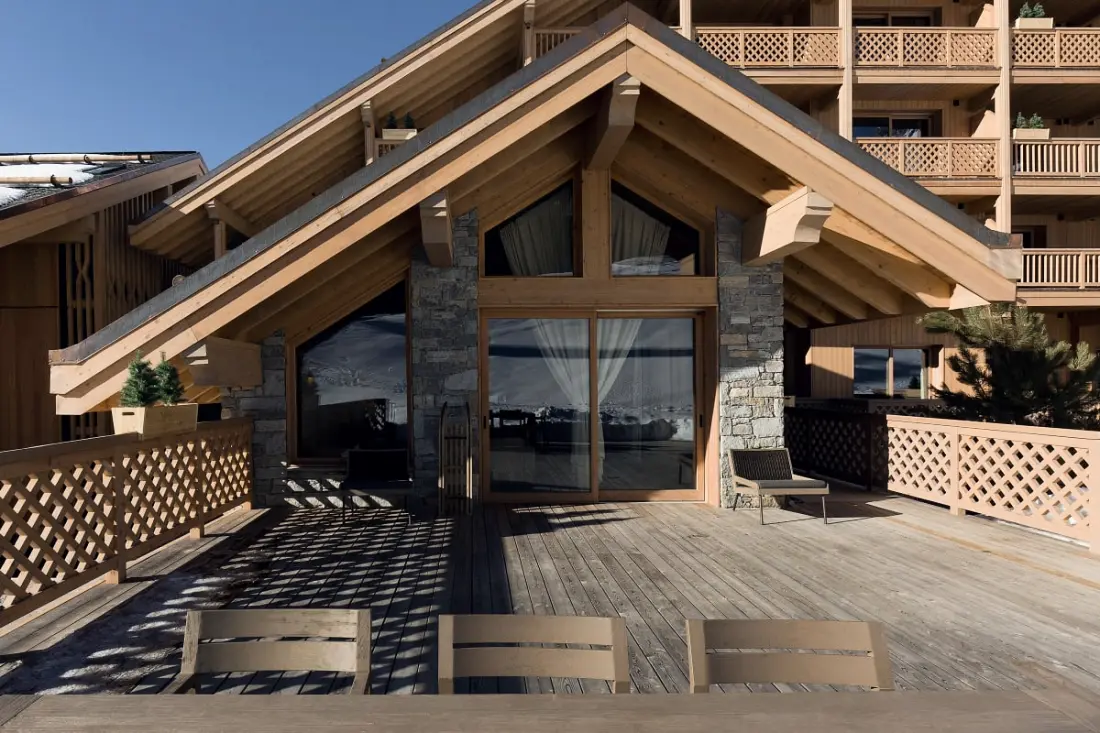 Antares Naos 204d - Luxury Duplex Ski In/ski Kimenet