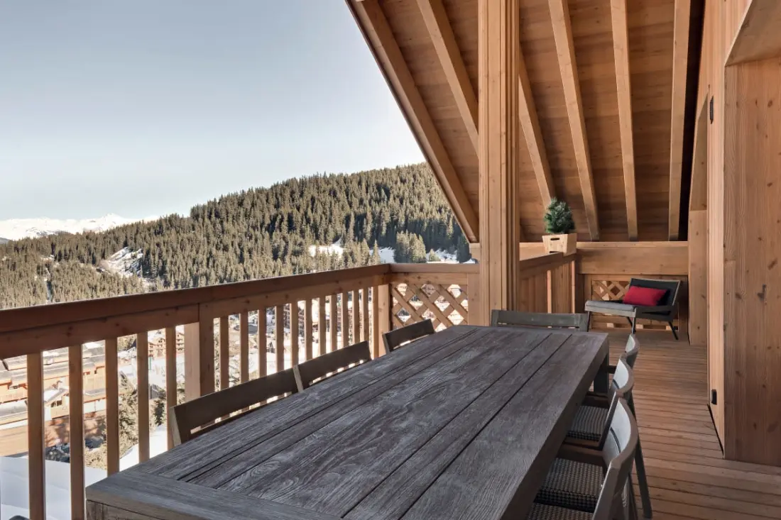 Antares Naos 501d - Sublime Penthouse De Luxe Ski In/ski Kimenet