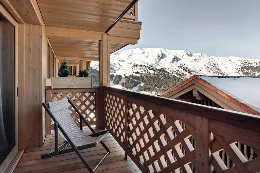 Antares Naos 501d - Sublime Penthouse De Luxe Ski In/ski Kimenet
