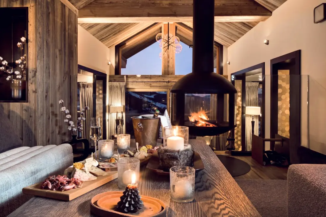 Antares Naos 501d - Sublime Penthouse De Luxe Ski In/ski Kimenet