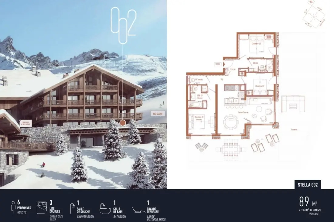dalszöveg: Antares Stella 002 - Spacious Ski In /ski Out Apartment