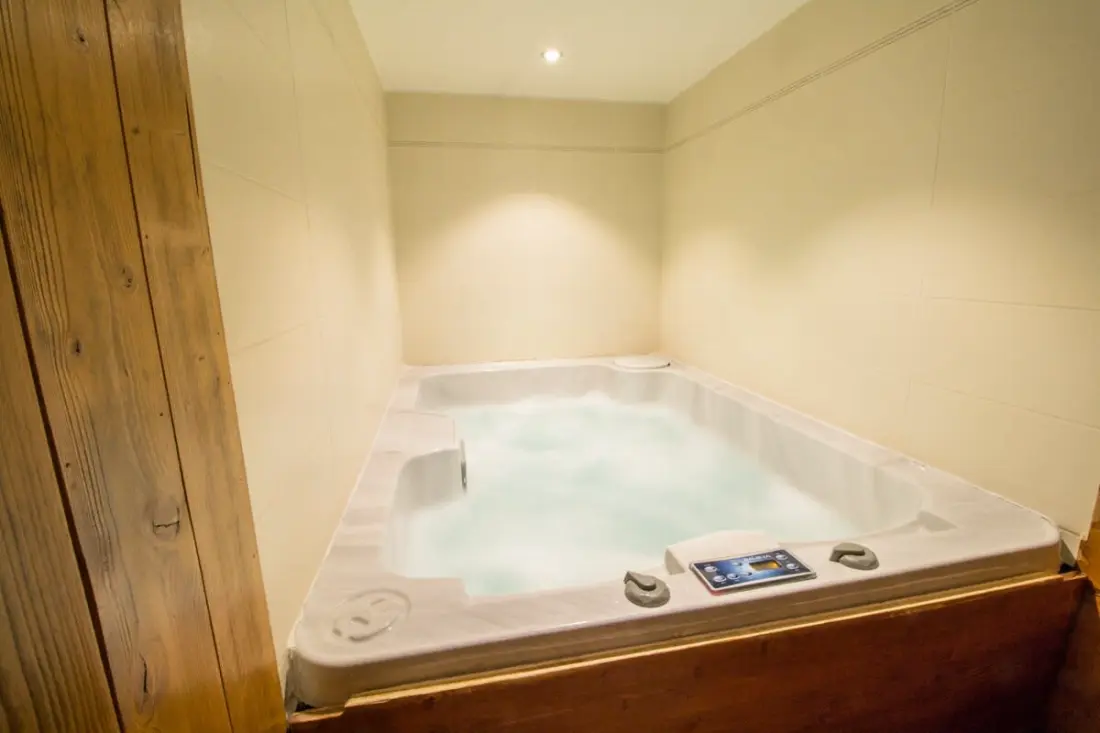 Clearmount Chalet jakuzzi szauna