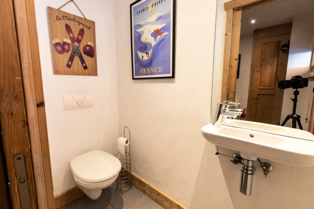 Chalet Meribel kültéri Jacuzzival Szauna