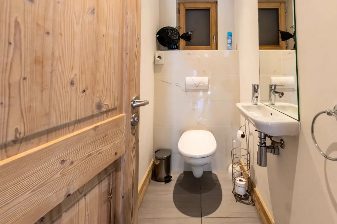 Chalet Meribel kültéri Jacuzzival Szauna