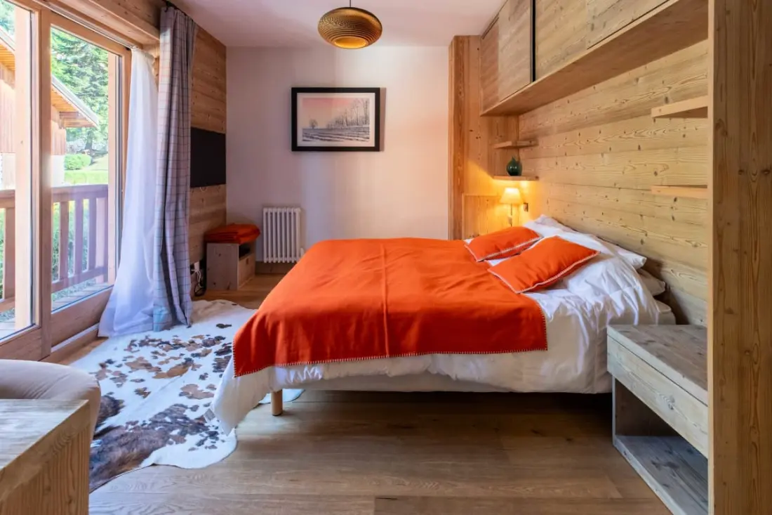Chalet Meribel kültéri Jacuzzival Szauna