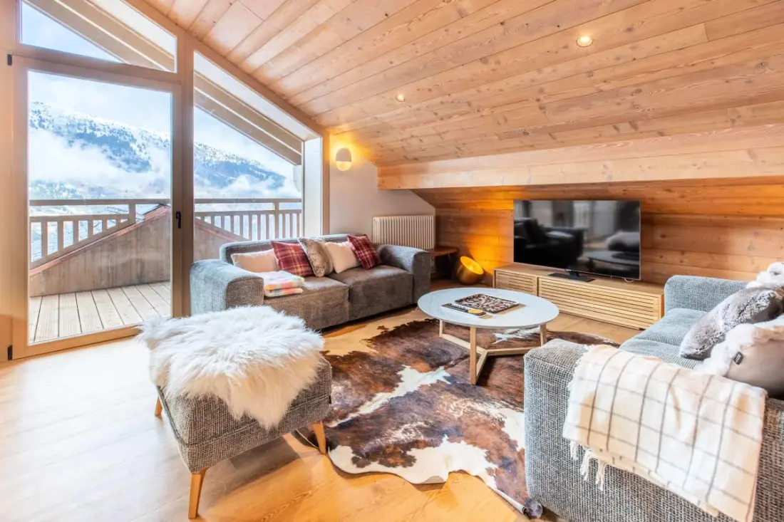 Etania 401 Gyönyörű Penthouse Apartman Meribel Morelben