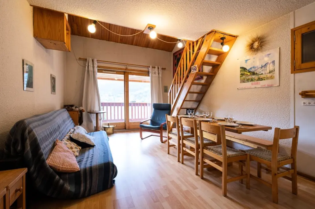 Grand Duplex Meribel faluban Balcony