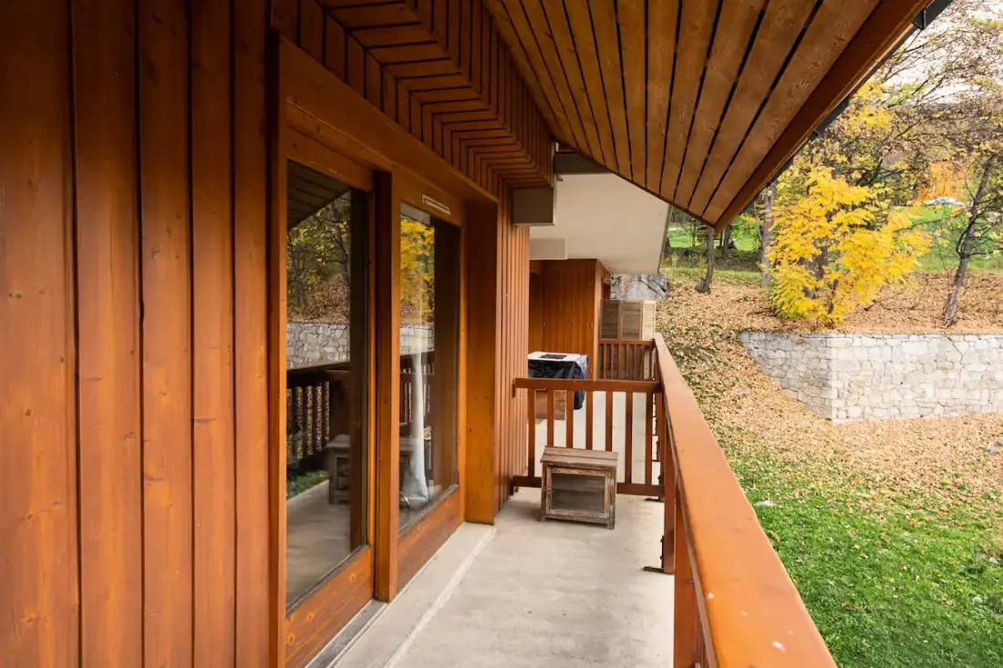 Grand Duplex Meribel faluban Balcony