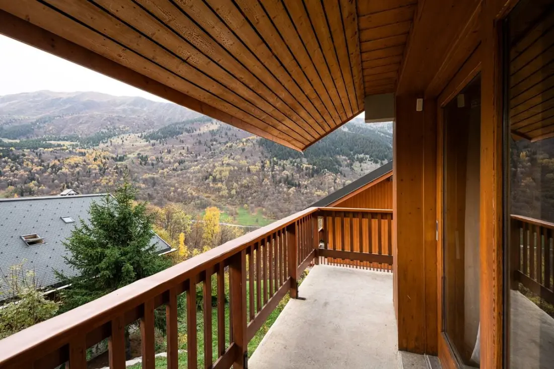 Grand Duplex Meribel faluban Balcony