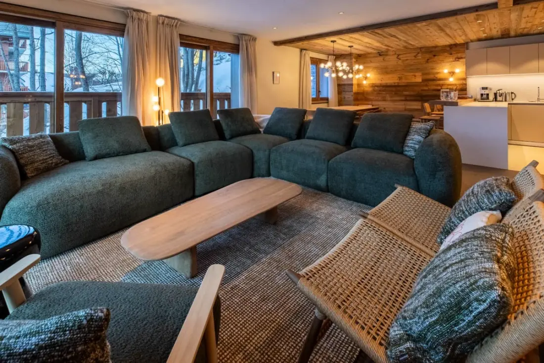Meribel Morel Luxury Apartman Új 150 méterre a Telesiege-től