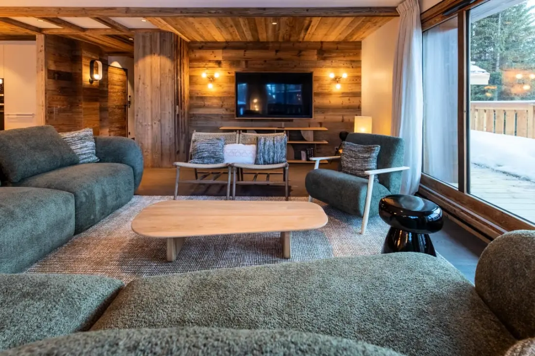 Meribel Morel Luxury Apartman Új 150 méterre a Telesiege-től