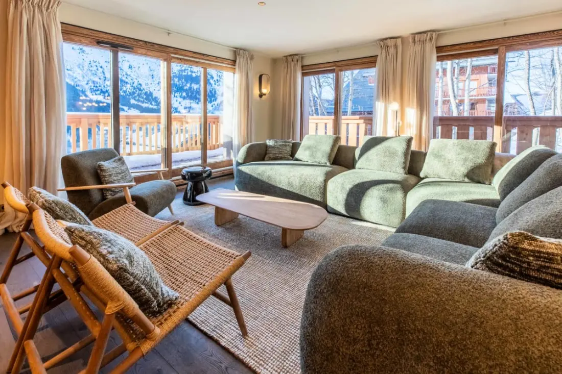 Meribel Morel Luxury Apartman Új 150 méterre a Telesiege-től