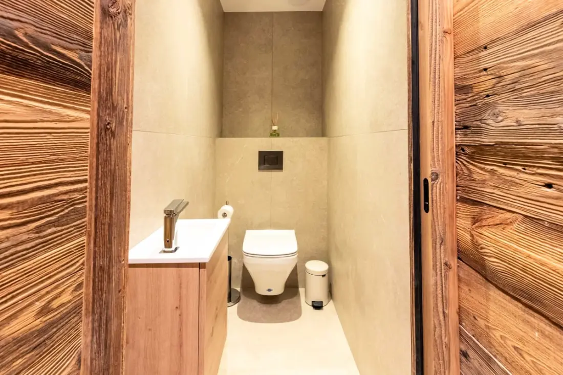 Chalet Yolo-Poscine beltéri Spa