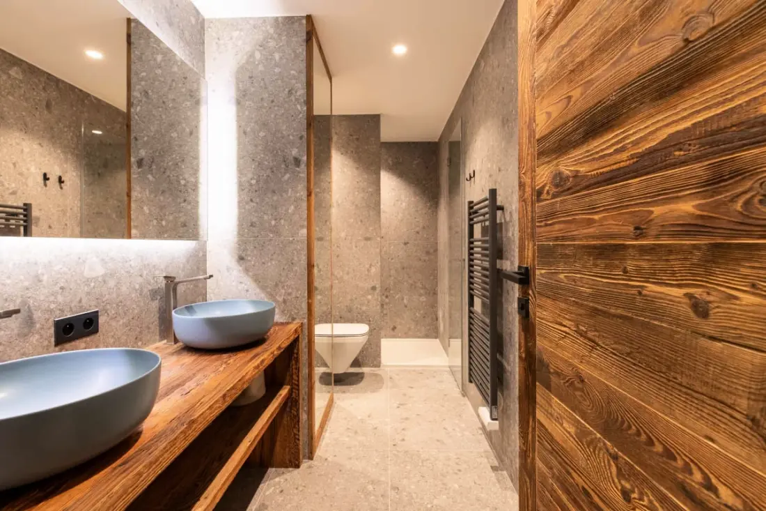 Chalet Yolo-Poscine beltéri Spa