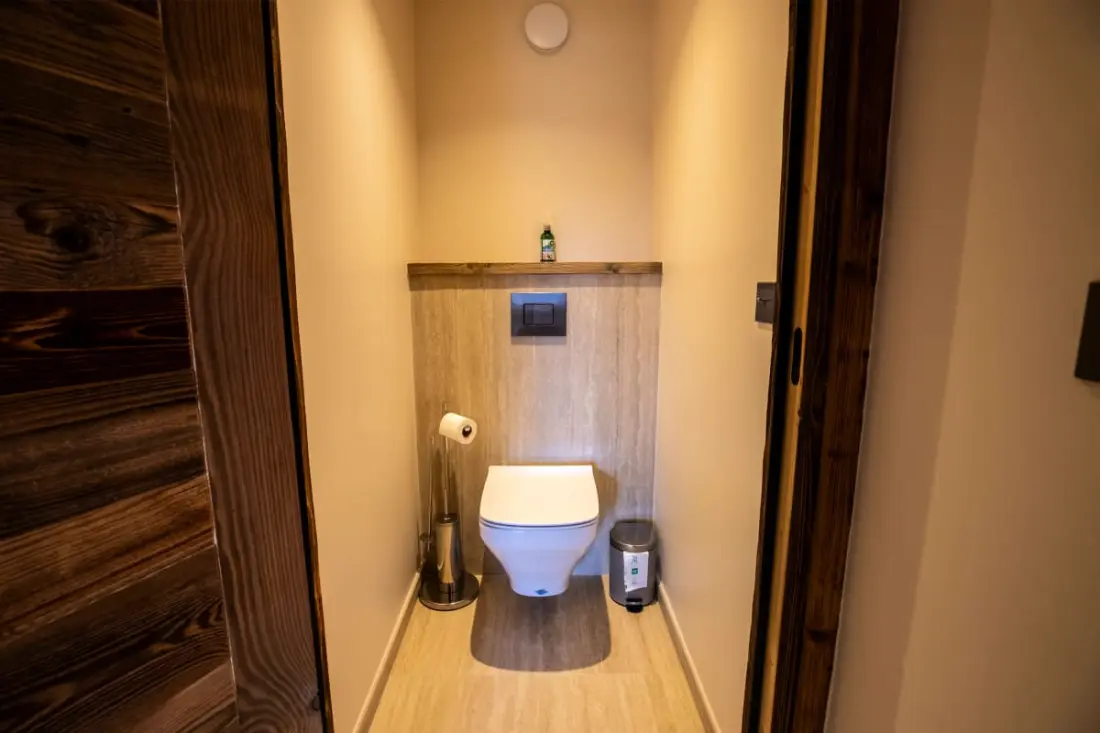 Chalet Yolo-Poscine beltéri Spa